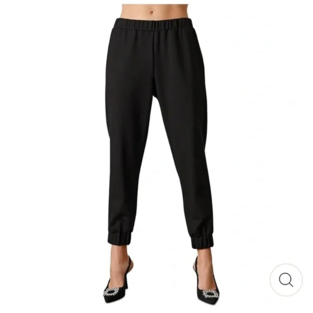 Velvet by Graham & Spencer Monterey Pull-On Black Jogger Pants Size 2X NWT